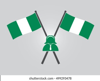 Nigeria Emblem Woman Politician
