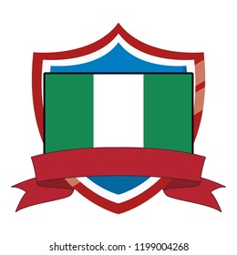 Nigeria flag emblem