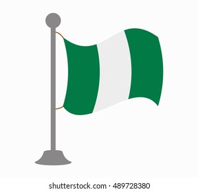 nigeria flag mast