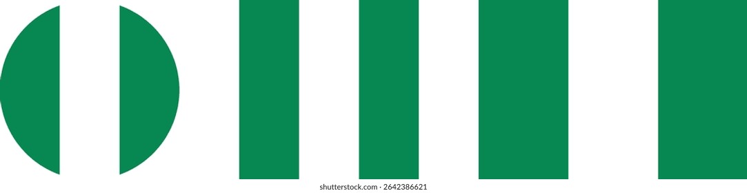 
Nigeria flag PNG vector. Nigeria square and round icon isolated on transparent PNG background. Nigeria flag icon.

