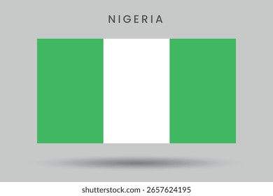 Nigeria Flag A Simple and Clean Representation
