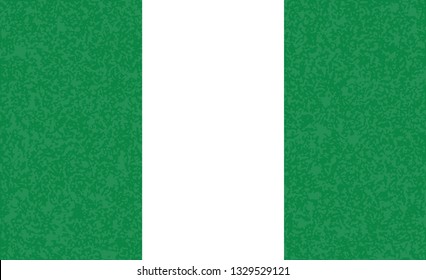 Nigeria  flag. Simple vector Nigeria  flag