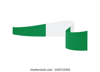 Nigeria  flag. Simple vector Nigeria  flag