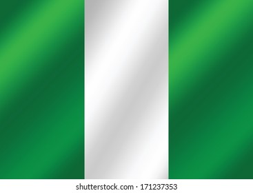 Nigeria flag themes idea design