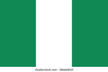 Nigeria Flag Vector