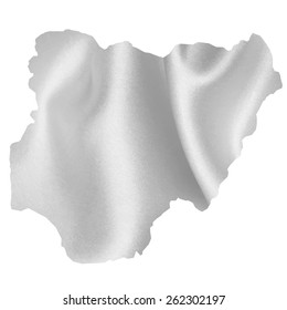 Nigeria map Silk