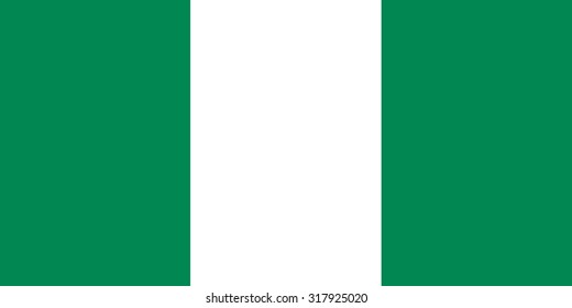 Nigeria Nation Flag