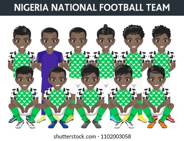 Nigeria National Football Team for International Tournament