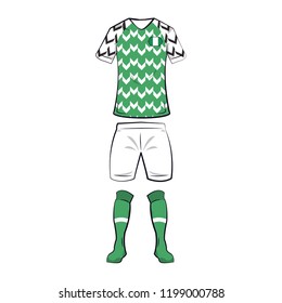 Nigeria soccer tshirt
