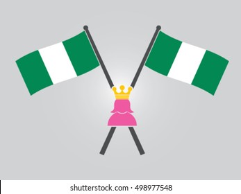 Nigerian Emblem Queen
