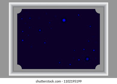 night background with stars