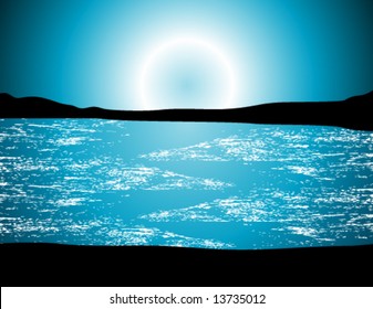 Night at the bay