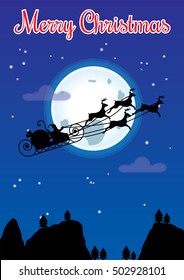 Night Before Christmas Silhouette