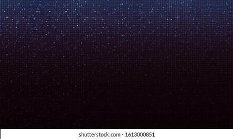 Night Blue Circuit Microchip on Technology Background,Hi-tech Digital and security Concept design,Free Space For text in put,Vector illustration.