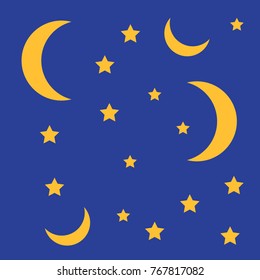 night blue pattern vector template eps