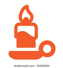 night candle icon