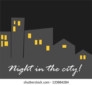 Night in the city