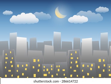 night city background