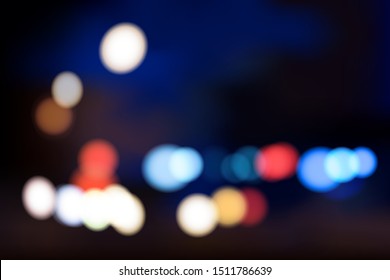 night city lights. vector background. eps10.