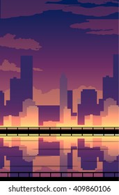 night city skyline