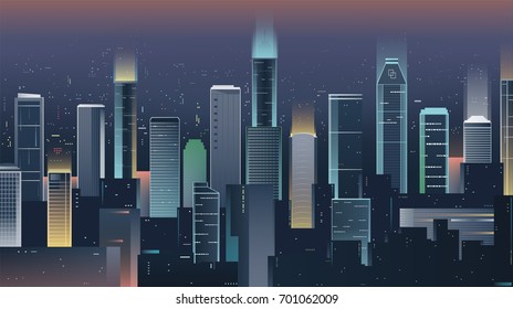 City Pixel Art Stock Illustration 1312232603 | Shutterstock