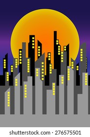 Night cityscape