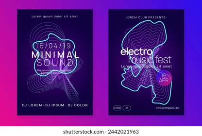 Night Club Banner. Dance Festival Template. Pink Techno Magazine. Trance Invite. Nightclub Radio Invitation. Night Club Set. Blue Party Design. Violet Night Club Banner