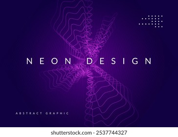 Night Club Magazine. Electronic Disco Illustration. Blue Fest Poster. Green Edm Design. Discotheque Electro Element. Party Background. Concert Vector. Violet Night Club Magazine