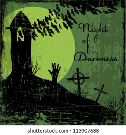 Night of Darkness - Halloween background