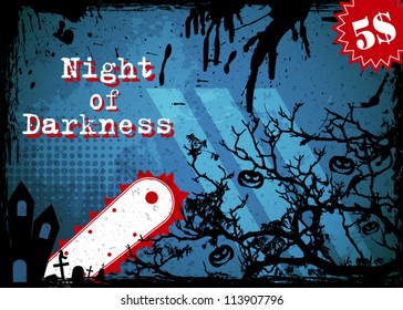 Night of Darkness - Halloween background
