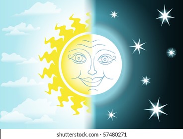 Night and day