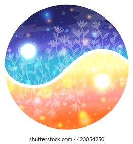 Night and Day circle