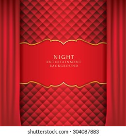 Night entertainment stage