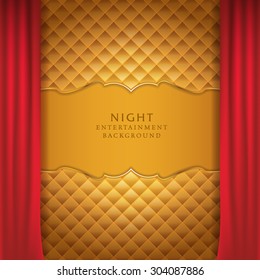 Night entertainment stage