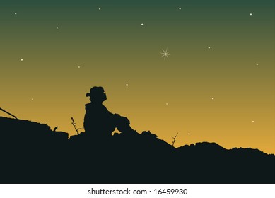 Night figure