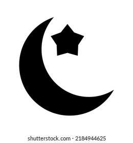 night icon or logo isolated sign symbol vector illustration - high quality black style vector icons
