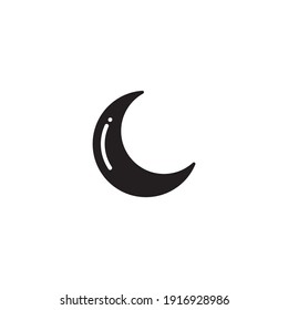 night icon symbol sign vector