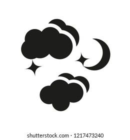 Night icon. Trendy Night logo concept on white background from Weather collection. Suitable for use on web apps, mobile apps and print media. Night icon. Trendy Night logo concept on white background from Weather collection. Suitable for use on web apps, mobile apps and print media.