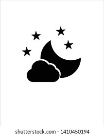 night icon,vector best flat icon.
