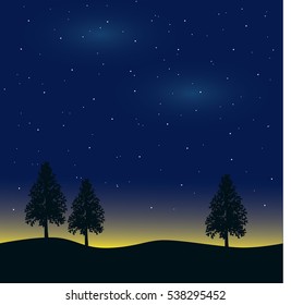 Night illustration