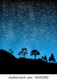 night illustration