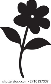 Night Jasmine Icon – Ilustración vectorial