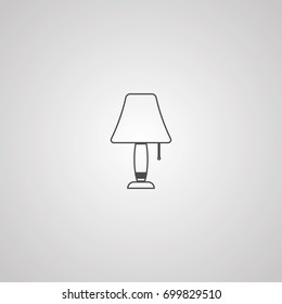 Night lamp icon