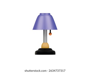  night lamp icon 3d illustration render