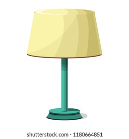 Night lamp icon. Cartoon of night lamp vector icon for web design isolated on white background