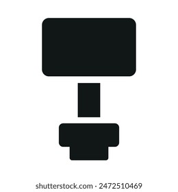 Night lamp icon vector design templates simple and modern