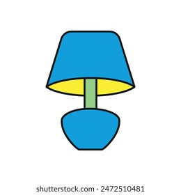Night lamp icon vector design templates simple and modern