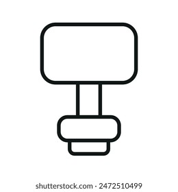 Night lamp icon vector design templates simple and modern