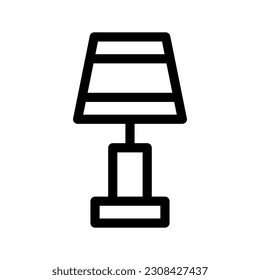 Night Lamp Icon Vector Symbol Design Illustration