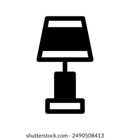 Night Lamp Icon Vector Symbol Design Illustration